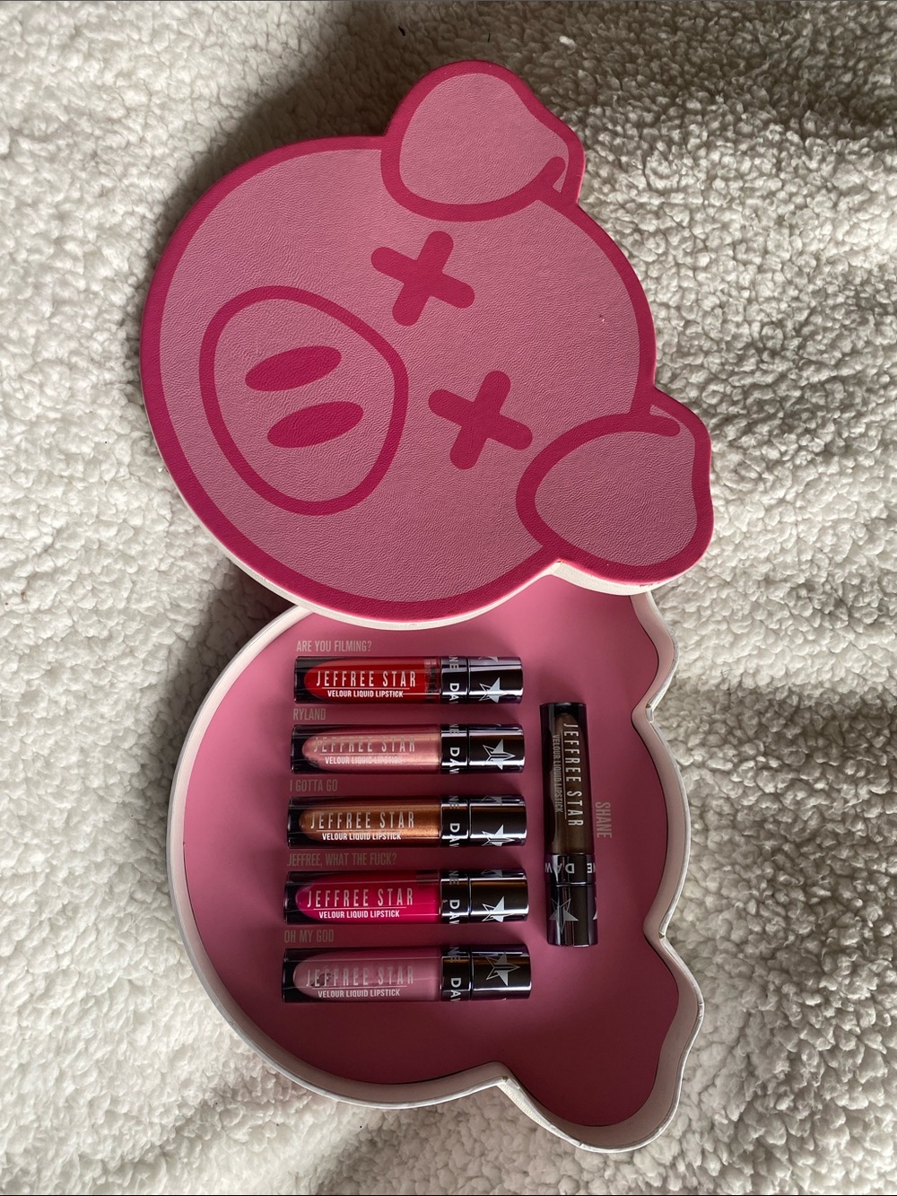 Jeffree Star Lipstick Set — Pink, Rose, Berry & Nude Mix
